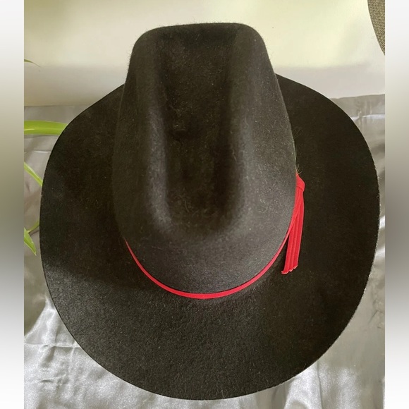 Smithbilt Black Wool Felt Western Cowboy Hat Stampede Size Small (20”) Canada - Picture 8 of 10